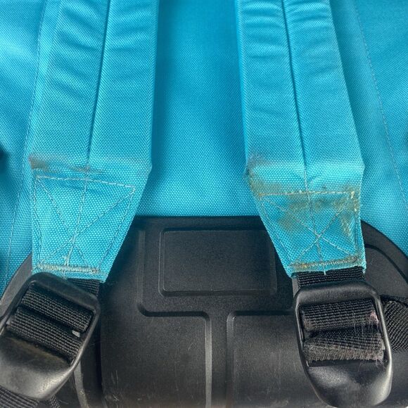 JanSport Driver 8 Rolling Backpack Travel Bag Carry On with Wheels Teal Blue - Picture 11 of 15